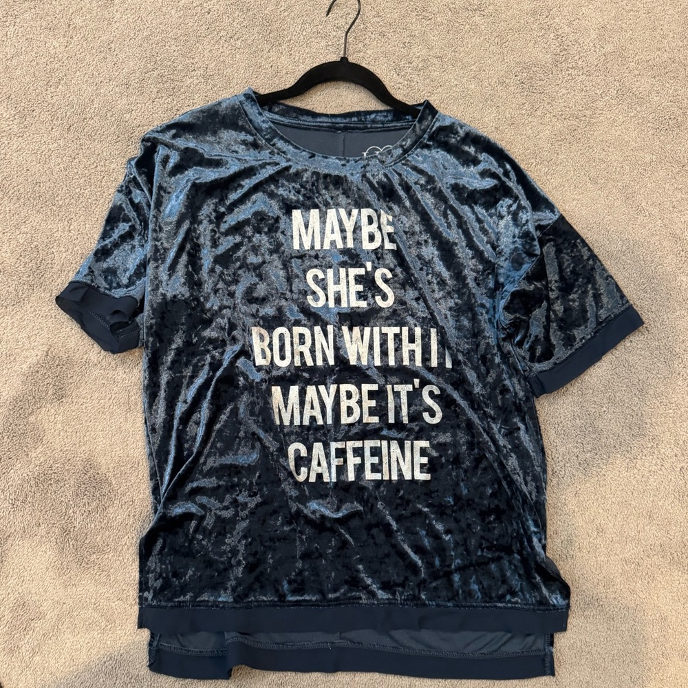 Live Love GameDay LLG Velevet Crushed Tee Medium